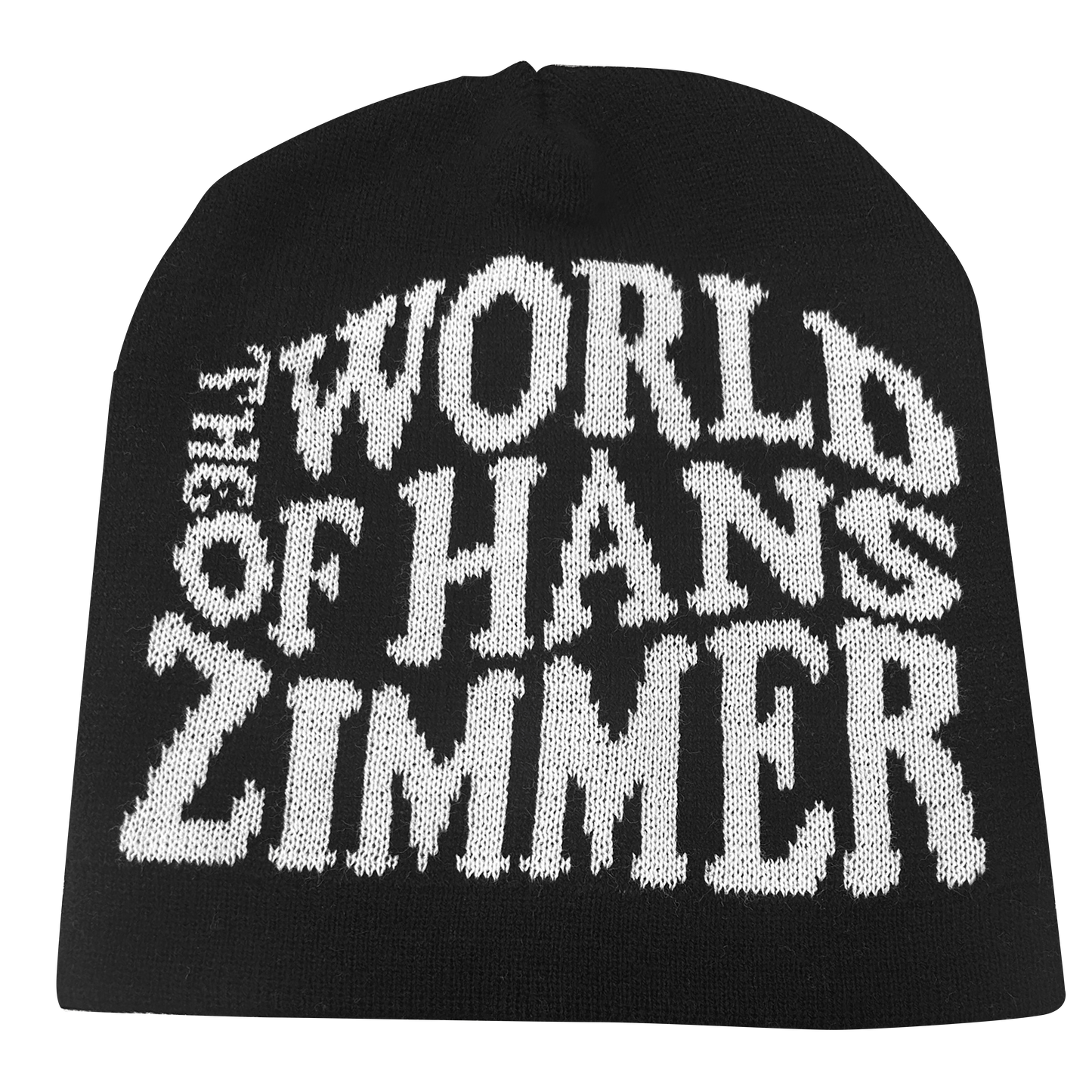 Text Logo Woven Beanie